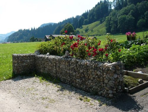 Steinkorb Halb
